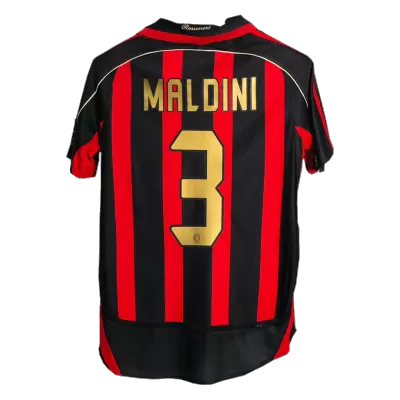 MALDINI #3 AC Milan Retro Jerseys 2006/07 Home Soccer Jersey For Men - BuyJerseyshop