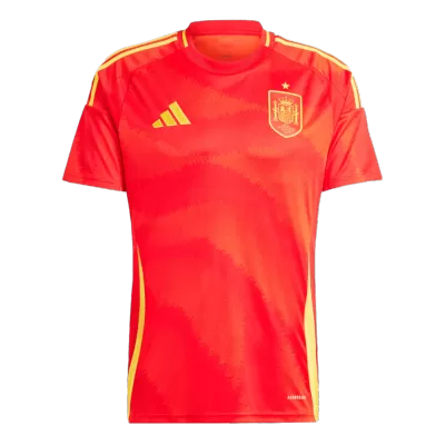 Men's Spain Home Soccer Jersey Shirt 2024 - BuyJerseyshop