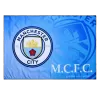 Manchester City Team Flag Blue - BuyJerseyshop