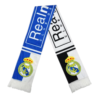 Real Madrid Soccer Scarf Blue&White - BuyJerseyshop