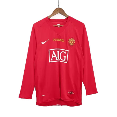 Manchester United Retro Jerseys 2007/08 Home Soccer Jersey For Men - BuyJerseyshop