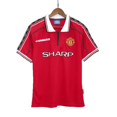 Manchester United Retro Jerseys 98/00 Home Soccer Jersey For Men - BuyJerseyshop