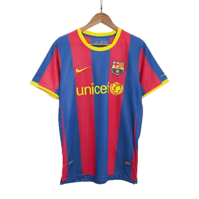 Barcelona Retro Jerseys 2010/11 Home Soccer Jersey For Men - BuyJerseyshop