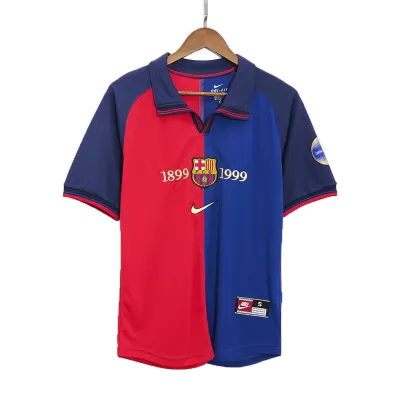 Barcelona Jerseys 1999/00 Home Soccer Jersey For Men - BuyJerseyshop