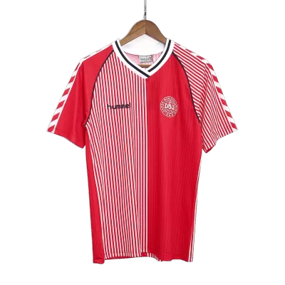 Denmark Retro Jerseys 1986 Home Soccer Jersey For Men - BuyJerseyshop