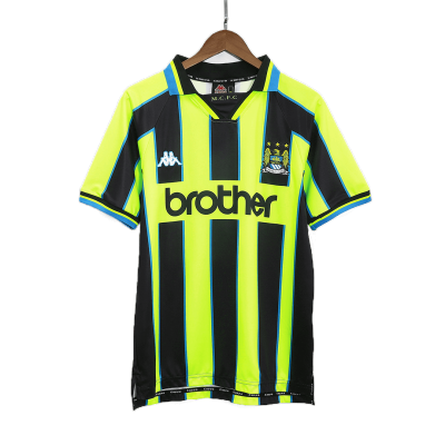 Manchester City Retro Jerseys 1998/99 Away Soccer Jersey For Men - BuyJerseyshop