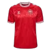 Men's Denmark Home Soccer Jersey Shirt 2024 - BuyJerseyshop