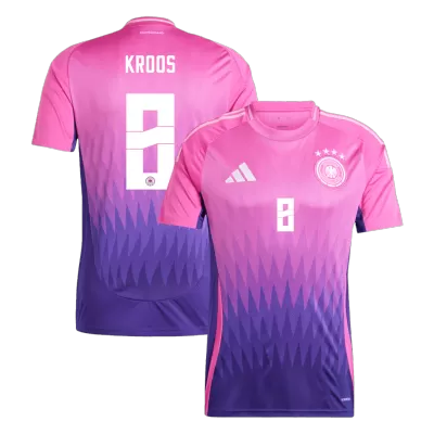 Men's KROOS #8 Germany Away Soccer Jersey Shirt 2024 - BuyJerseyshop