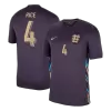 Men's RICE #4 England Away Soccer Jersey Shirt 2024 - BuyJerseyshop