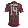 Men's CHICHARITO #14 Mexico Home Soccer Jersey Shirt 2024 - BuyJerseyshop