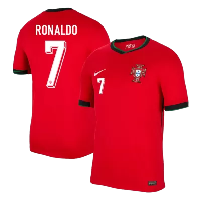 Men's RONALDO #7 Portugal Home Soccer Jersey Shirt 2024-Big Size - BuyJerseyshop