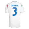 Men's DIMARCO #3 Italy Away Soccer Jersey Shirt 2024 - BuyJerseyshop