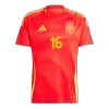 Men's RODRIGO #16 Spain Home Soccer Jersey Shirt 2024 - BuyJerseyshop