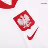 Men's Poland Home Soccer Jersey Shirt 2024 - BuyJerseyshop