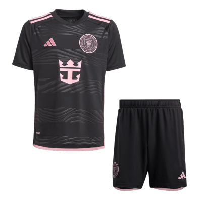 Kids Inter Miami CF Away Soccer Jersey Kit (Jersey+Shorts) 2024 - BuyJerseyshop