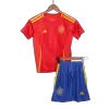 Kids Spain Home Soccer Jersey Kit (Jersey+Shorts) 2024 - BuyJerseyshop