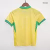 Kids Brazil Home Soccer Jersey Kit (Jersey+Shorts) 2024 - BuyJerseyshop