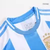 Kids Argentina Home Soccer Jersey Kit (Jersey+Shorts) 2024 - BuyJerseyshop