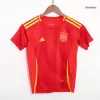 Kids Spain Home Soccer Jersey Kit (Jersey+Shorts) 2024 - BuyJerseyshop