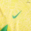 Kids Brazil Home Soccer Jersey Kit (Jersey+Shorts) 2024 - BuyJerseyshop