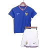 Kids France Home Soccer Jersey Kit (Jersey+Shorts) 2024 - BuyJerseyshop