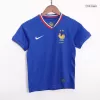 Kids France Home Soccer Jersey Kit (Jersey+Shorts) 2024 - BuyJerseyshop