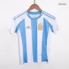 Kids Argentina Home Soccer Jersey Kit (Jersey+Shorts) 2024 - BuyJerseyshop