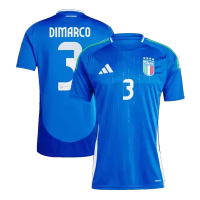 Men's DIMARCO #3 Italy Home Soccer Jersey Shirt 2024 - BuyJerseyshop