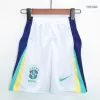 Kids Brazil Away Soccer Jersey Kit (Jersey+Shorts) 2024 - BuyJerseyshop