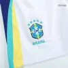 Kids Brazil Away Soccer Jersey Whole Kit (Jersey+Shorts+Socks) 2024 - BuyJerseyshop