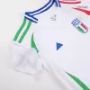 Kids Italy Away Soccer Jersey Kit (Jersey+Shorts) 2024 - BuyJerseyshop