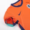 Kids Netherlands Home Soccer Jersey Whole Kit (Jersey+Shorts+Socks) 2024 - BuyJerseyshop