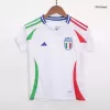 Kids Italy Away Soccer Jersey Kit (Jersey+Shorts) 2024 - BuyJerseyshop