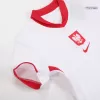 Kids Poland Home Soccer Jersey Kit (Jersey+Shorts) 2024 - BuyJerseyshop