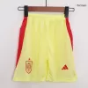 Kids Spain Away Soccer Jersey Whole Kit (Jersey+Shorts+Socks) 2024 - BuyJerseyshop