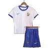 Kids France Away Soccer Jersey Kit (Jersey+Shorts) 2024 - BuyJerseyshop