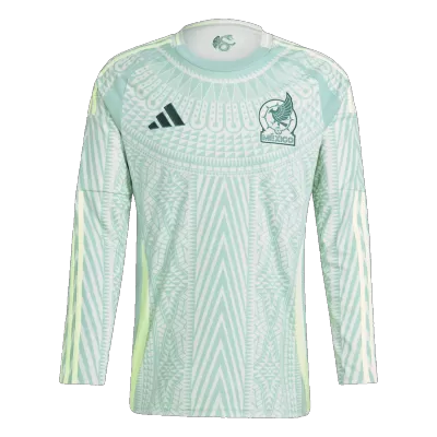 Men's Mexico Away Long Sleeves Soccer Jersey Shirt 2024 - BuyJerseyshop