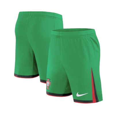 Men's Portugal Soccer Shorts Home 2024 - BuyJerseyshop