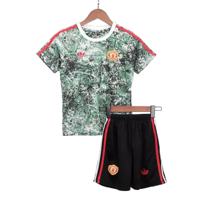 Kids Manchester United Soccer Jersey Kit (Jersey+Shorts) 2023/24 - BuyJerseyshop