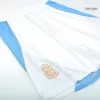 Men's Argentina Soccer Shorts Home 2024 - BuyJerseyshop