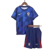 Kids Croatia Away Soccer Jersey Kit (Jersey+Shorts) 2024 - BuyJerseyshop