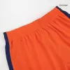 Men's Netherlands Soccer Shorts Home 2024 - BuyJerseyshop