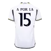 A POR LA #15 Real Madrid Home Player Version Jersey 2023/24 Men - BuyJerseyshop