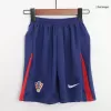 Kids Croatia Away Soccer Jersey Kit (Jersey+Shorts) 2024 - BuyJerseyshop