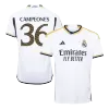 Men's CAMPEONES #36 Real Madrid Home Soccer Jersey Shirt 2023/24 - BuyJerseyshop