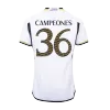 CAMPEONES #36 Real Madrid Home Player Version Jersey 2023/24 Men - BuyJerseyshop