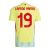 Men's LAMINE YAMAL #19 Spain Away Soccer Jersey Shirt 2024 - BuyJerseyshop