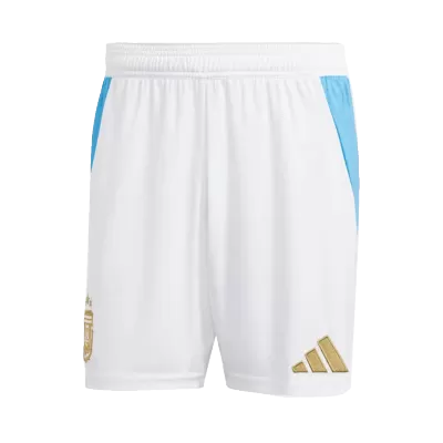 Men's Argentina Soccer Shorts Home 2024 - BuyJerseyshop