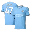 Men's FODEN #47 Manchester City Home Soccer Jersey Shirt 2024/25 - BuyJerseyshop