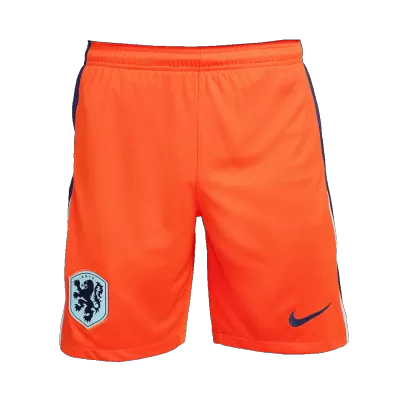 Men's Netherlands Soccer Shorts Home 2024 - BuyJerseyshop